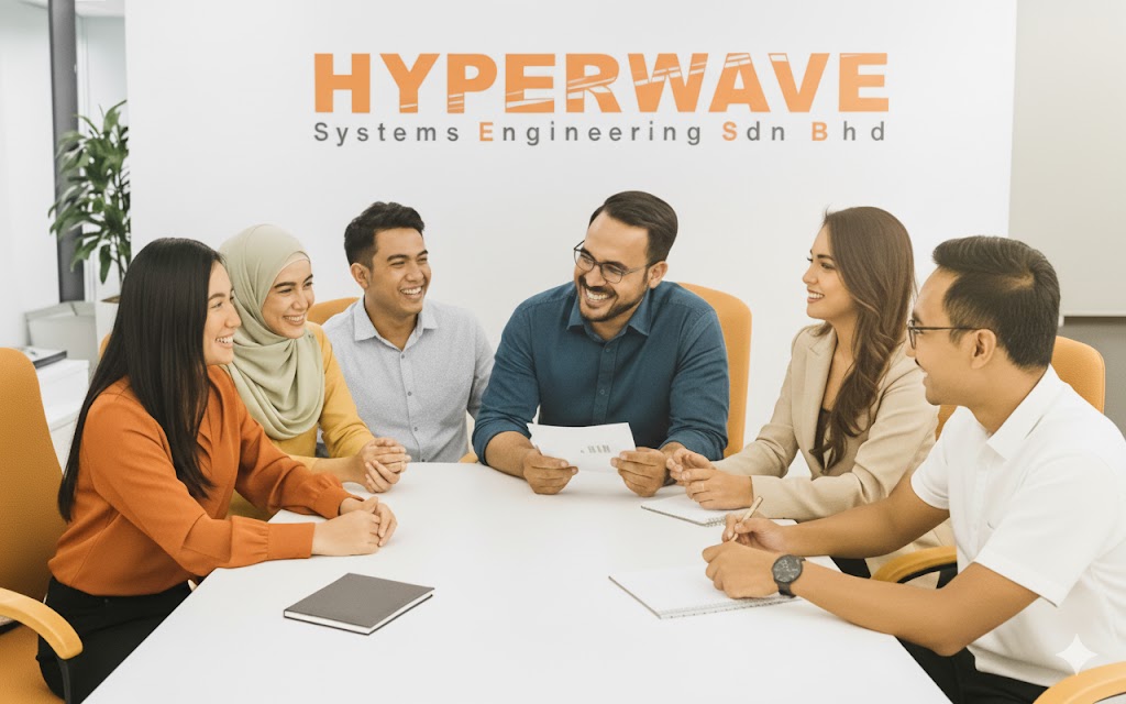 Team collaboration at Hyperwave